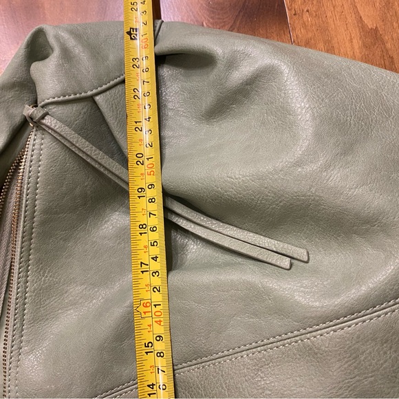 Free People NWT Slouchy Carryall in Spearmint - Picture 9 of 10